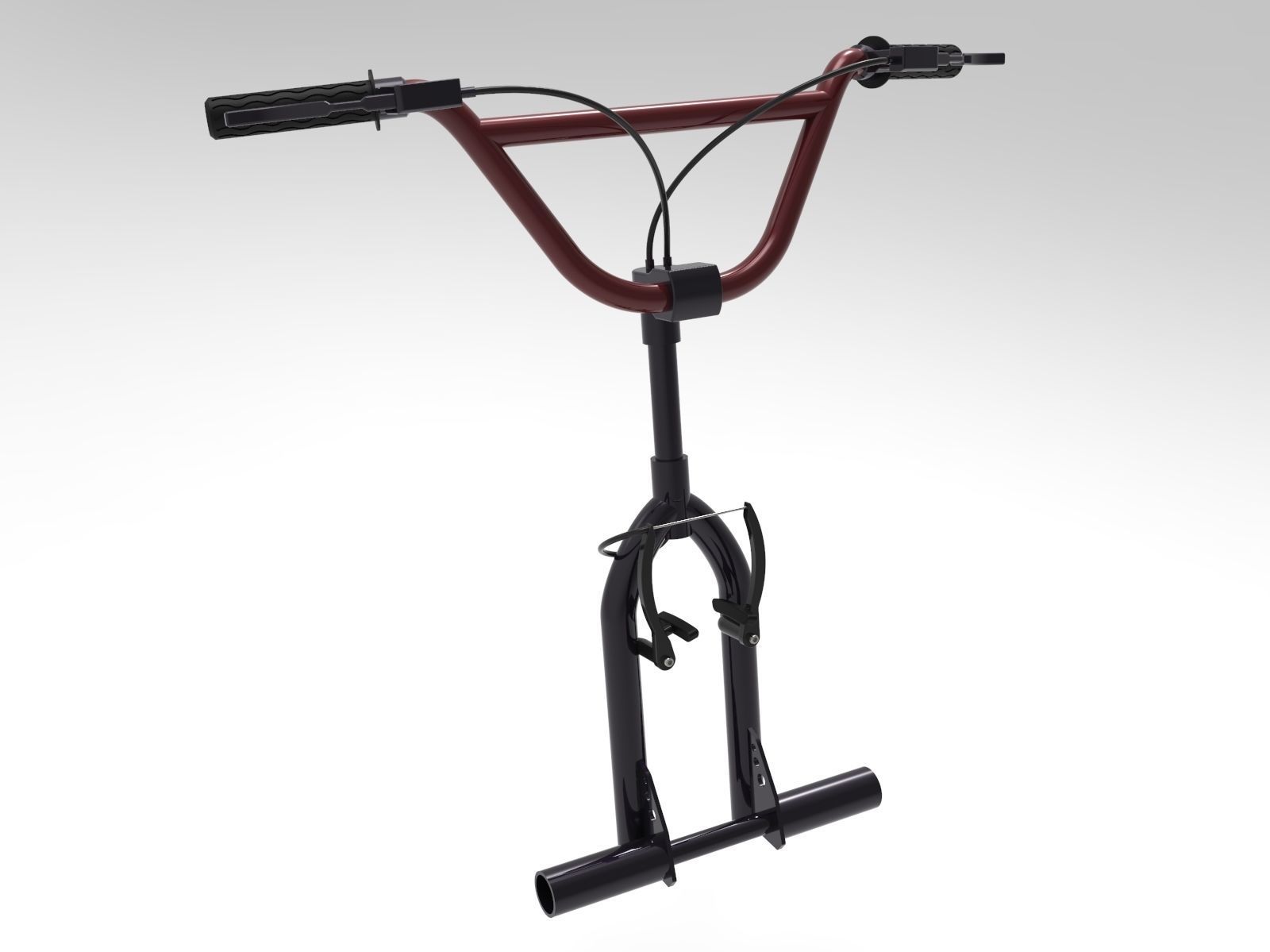 BMX Bike 3D model_22