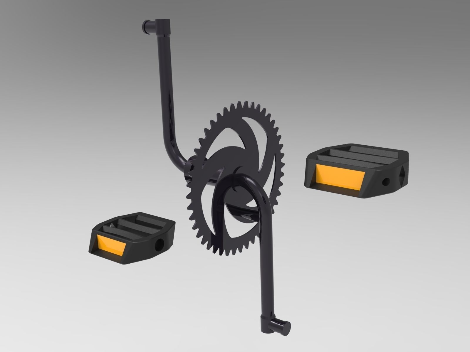 BMX Bike 3D model_28