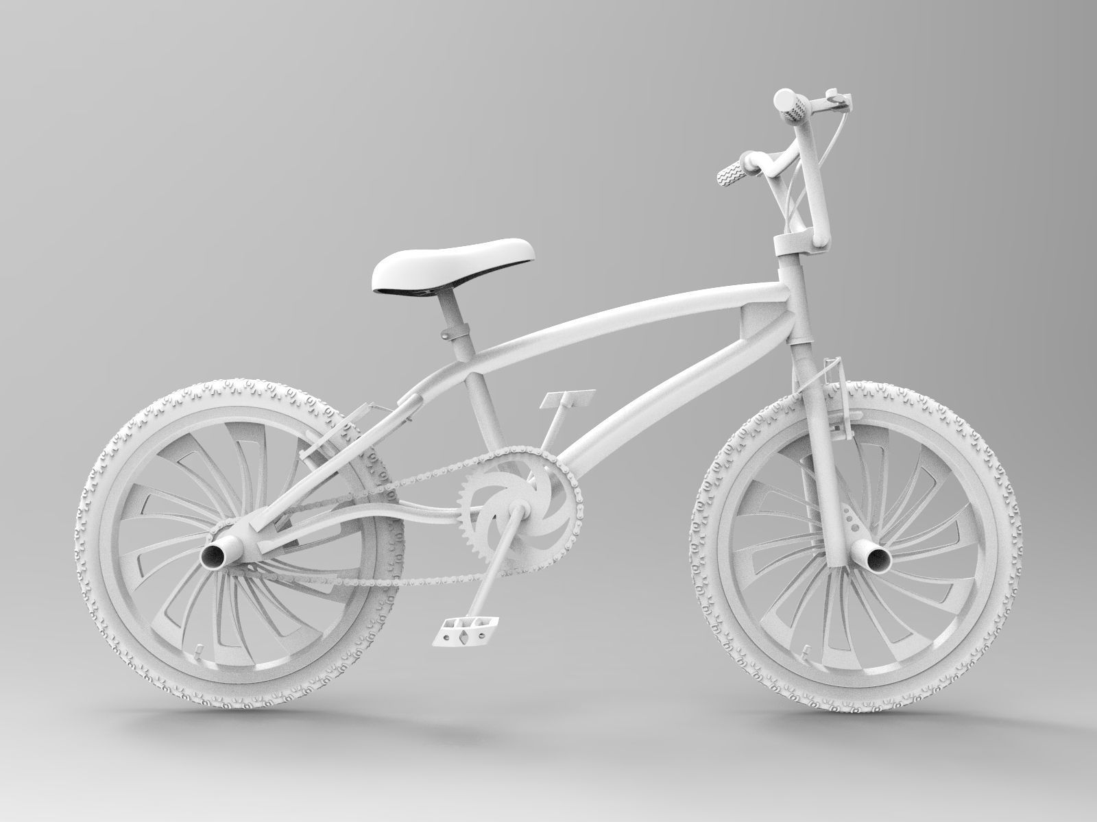 BMX Bike 3D model_13