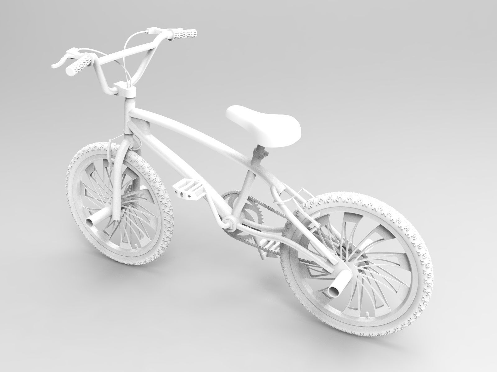 BMX Bike 3D model_7