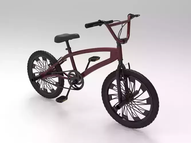 BMX Bike 3D model