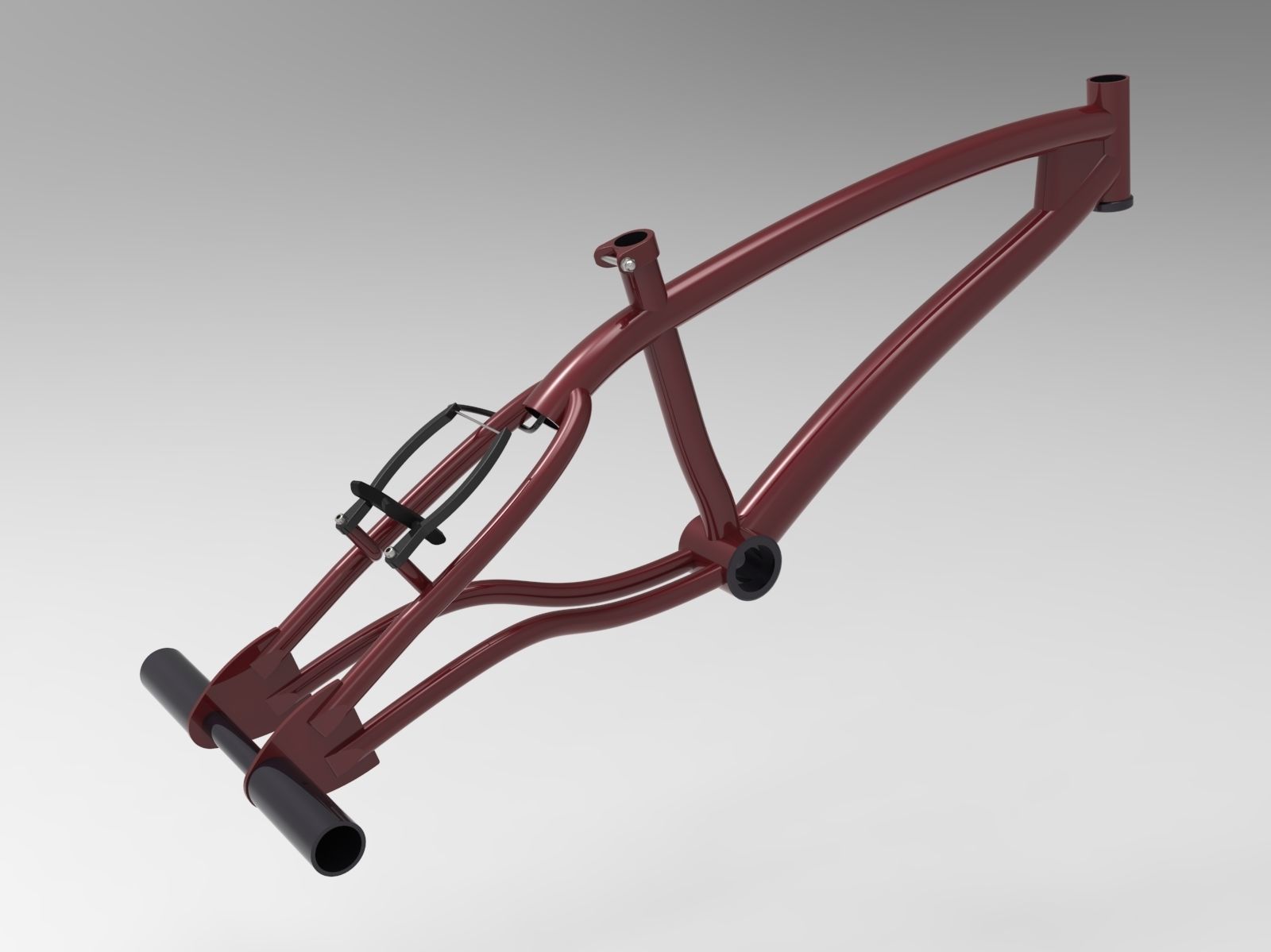 BMX Bike 3D model_20