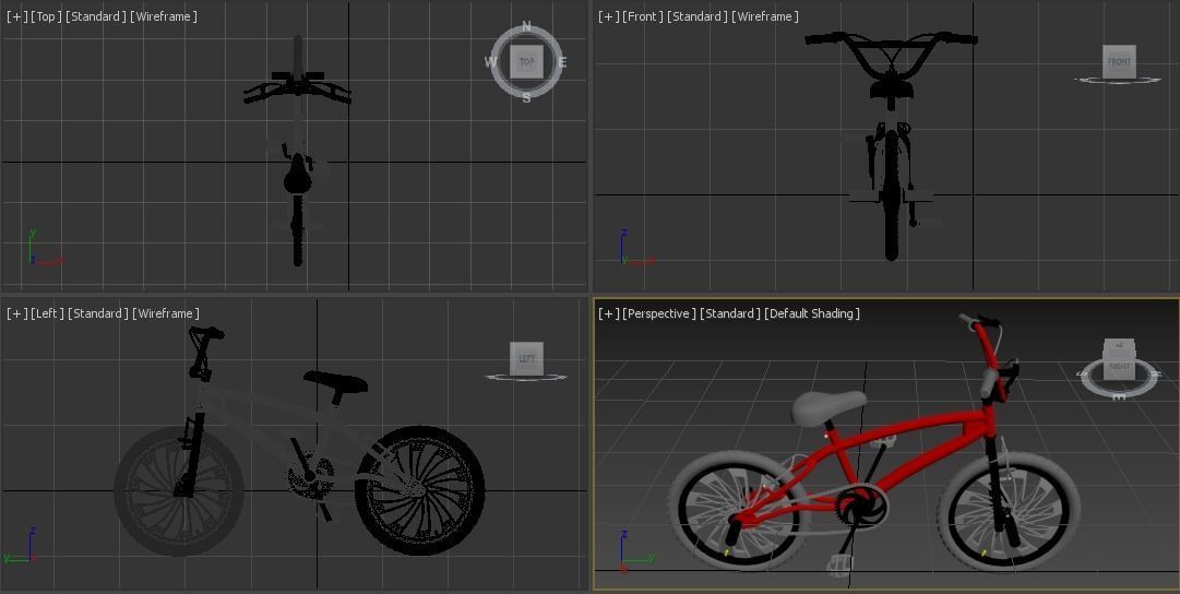 BMX Bike 3D model_35