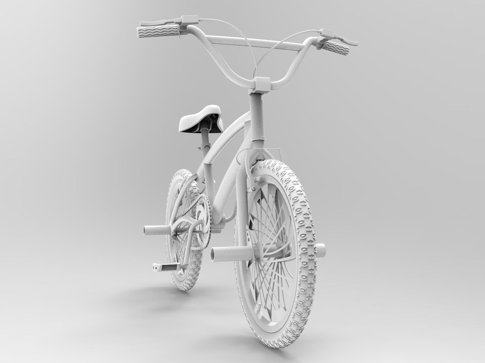 BMX Bike 3D model_9