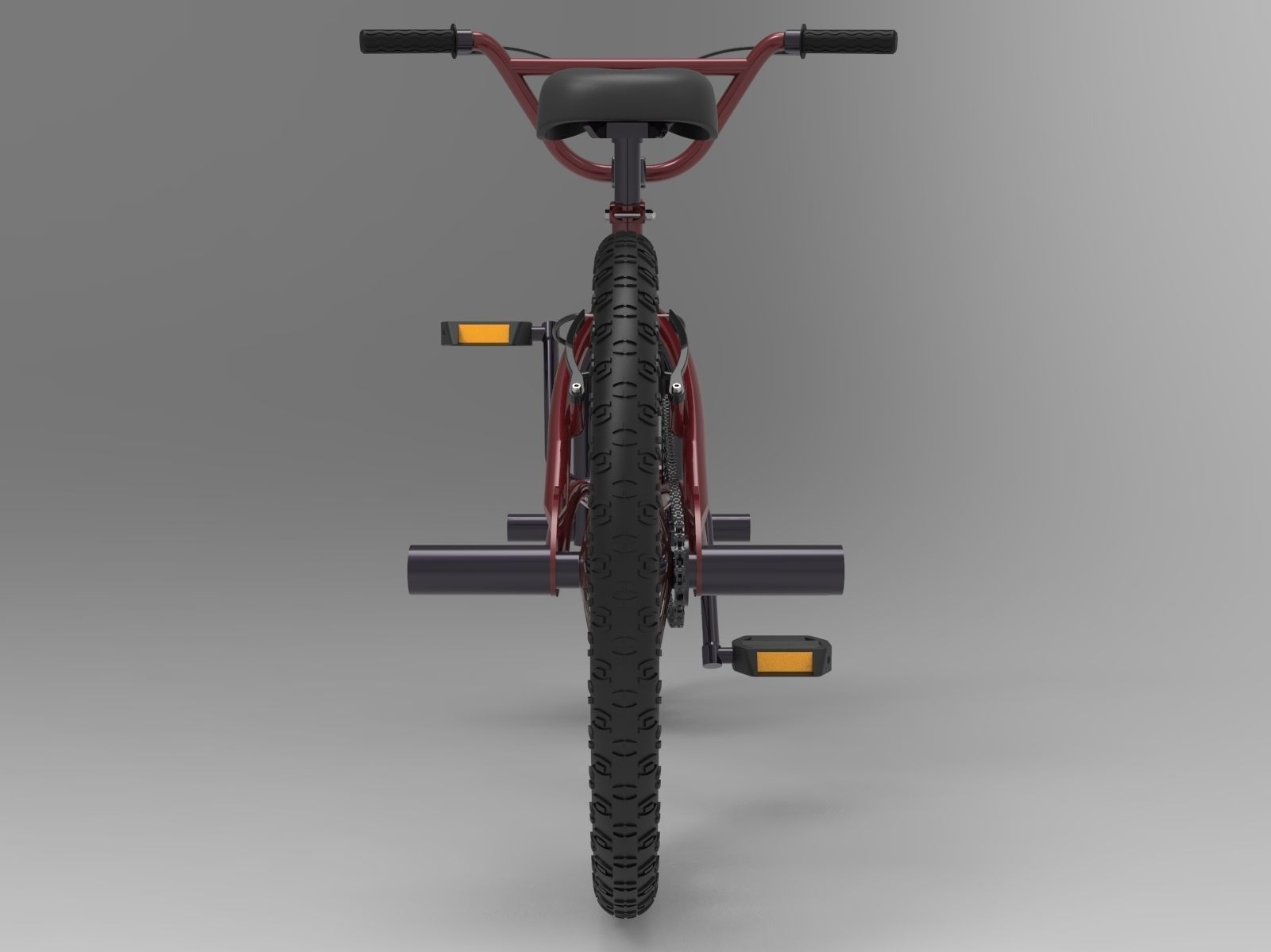 BMX Bike 3D model_16