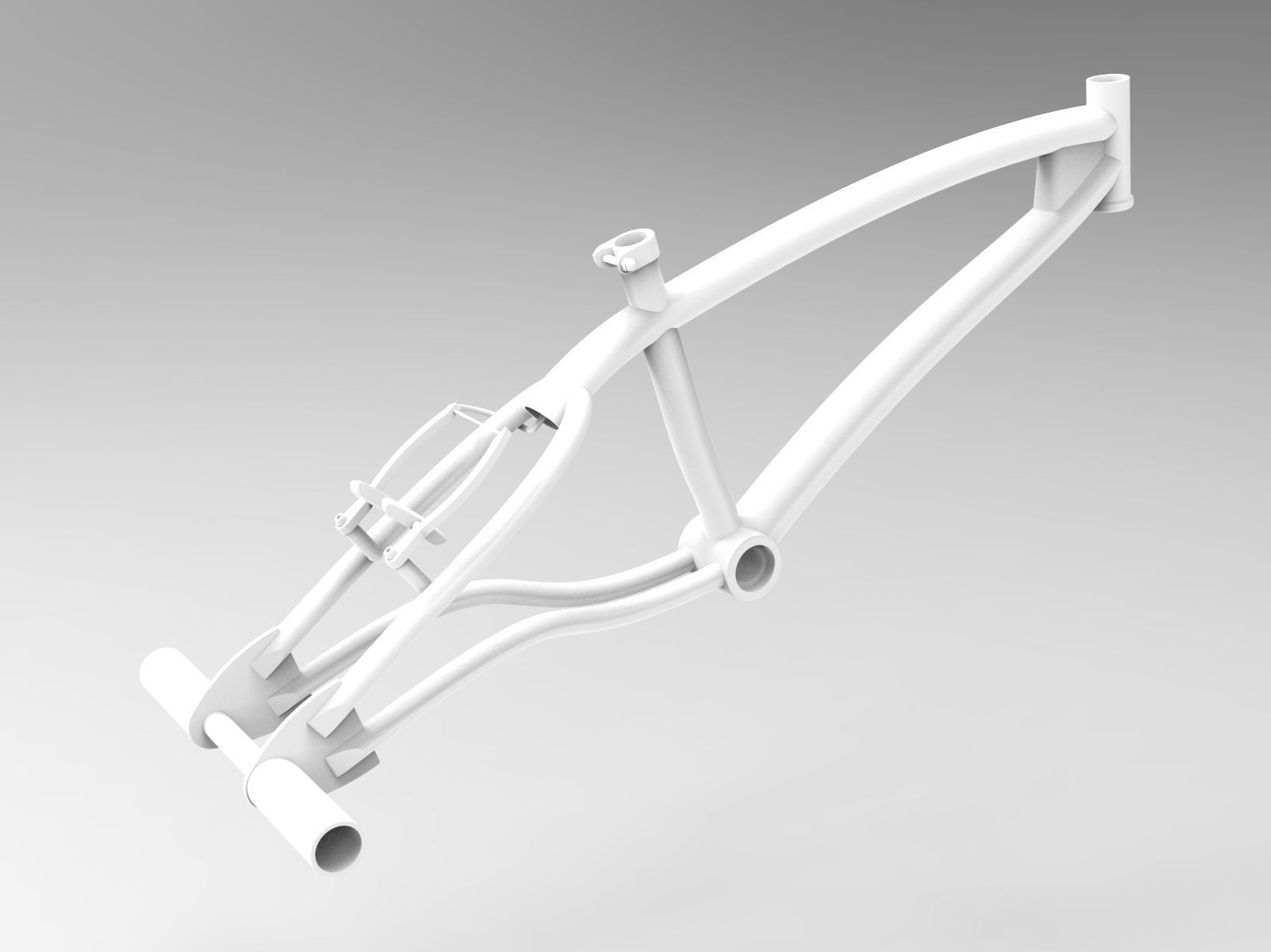BMX Bike 3D model_21