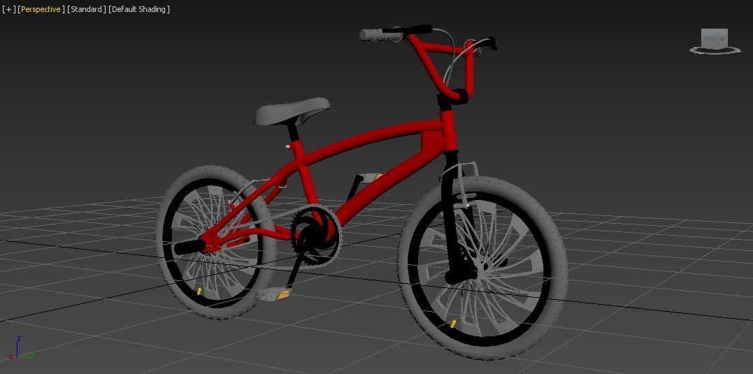 BMX Bike 3D model_34