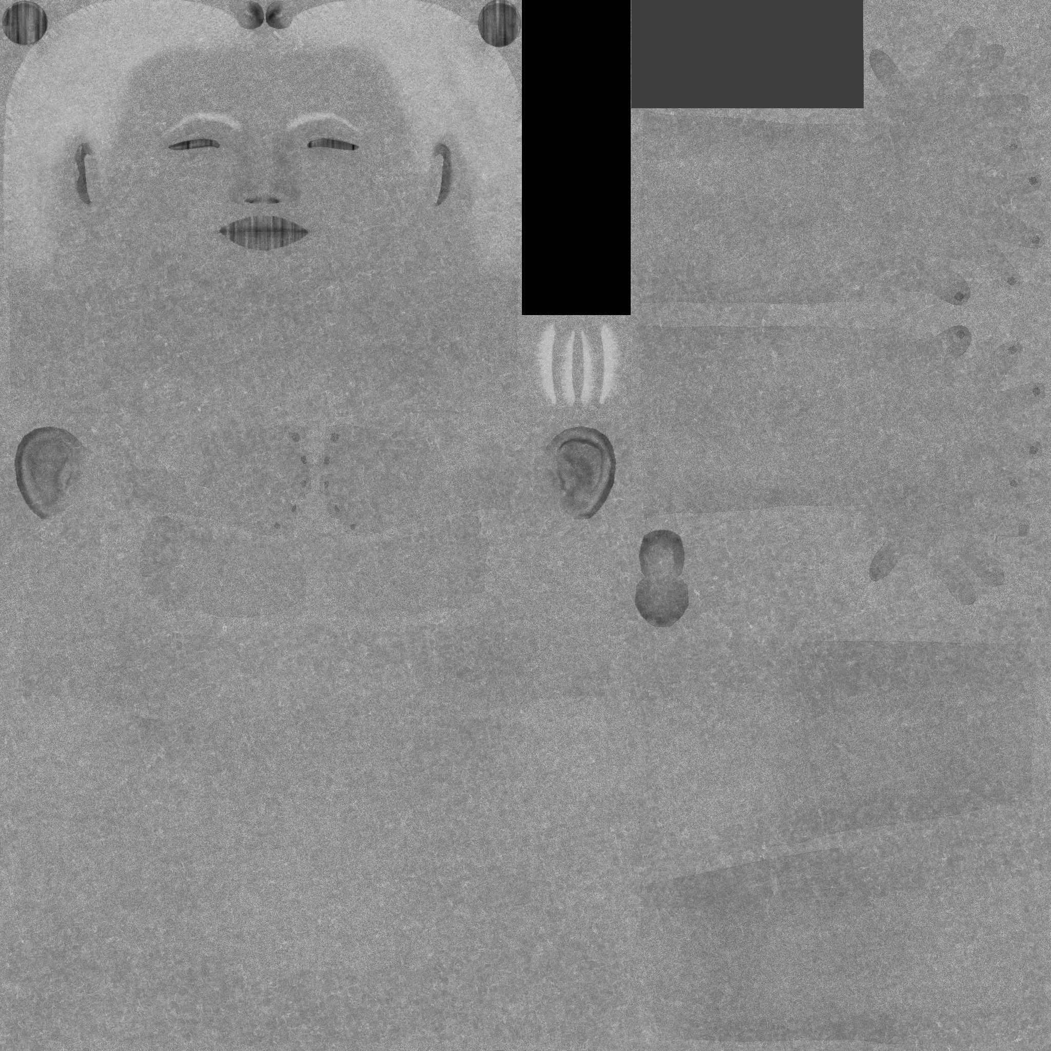 Cop Zombie Low-poly 3D model_7