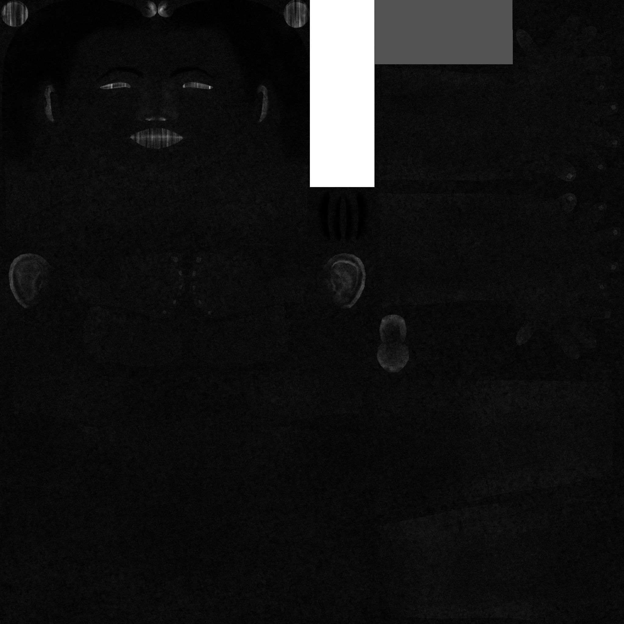 Cop Zombie Low-poly 3D model_8