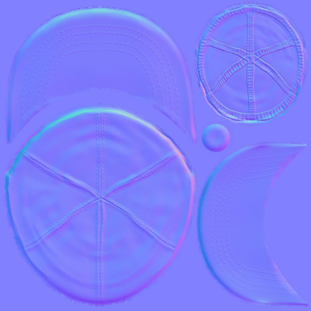 Cop Zombie Low-poly 3D model_23