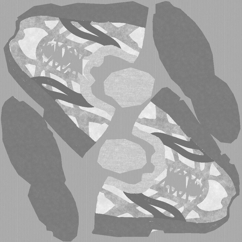 Cop Zombie Low-poly 3D model_34