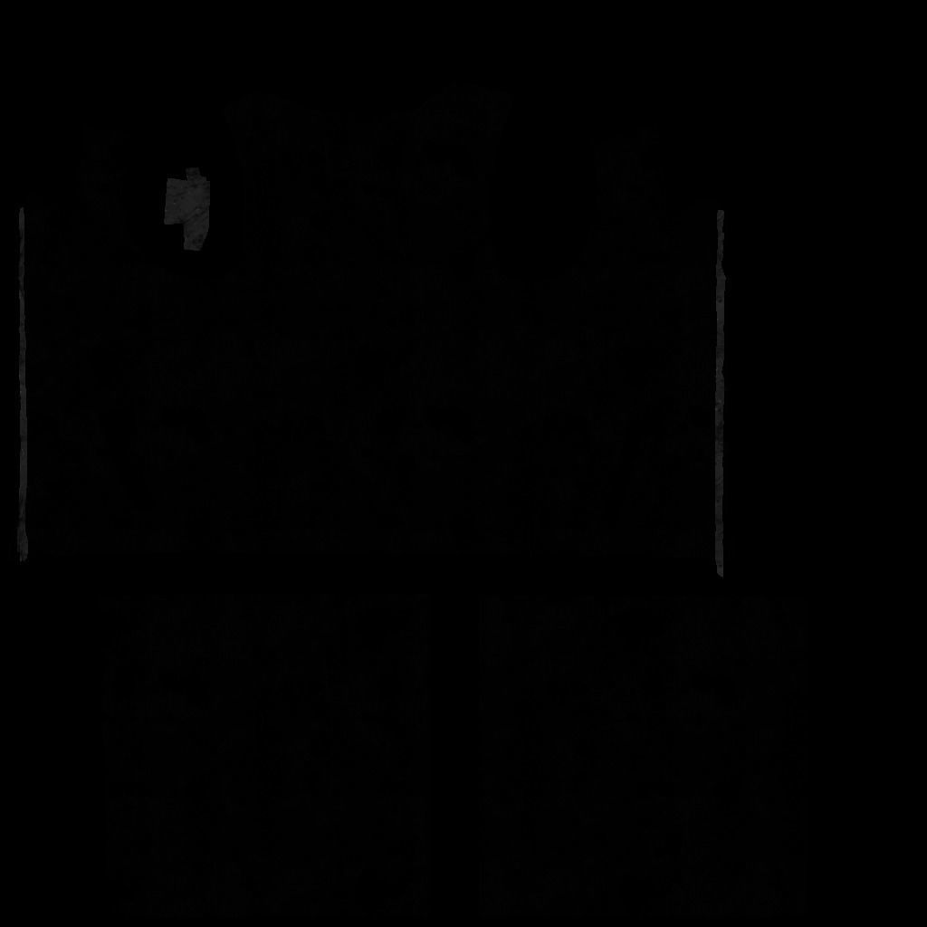 Cop Zombie Low-poly 3D model_44