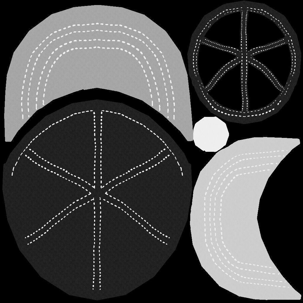 Cop Zombie Low-poly 3D model_20