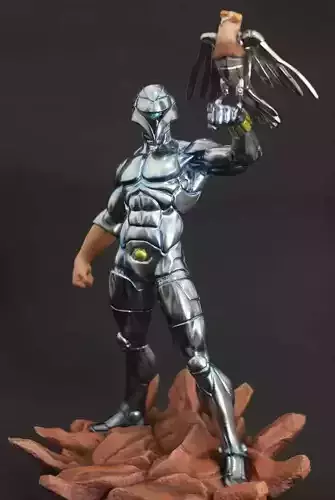 Quicksilver from Silverhawks fanart STL files for 3d printing 3D print model