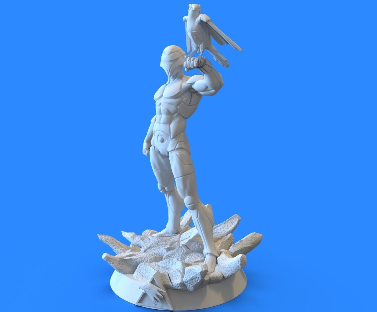 Quicksilver from Silverhawks fanart STL files for 3d printing 3D print model_12