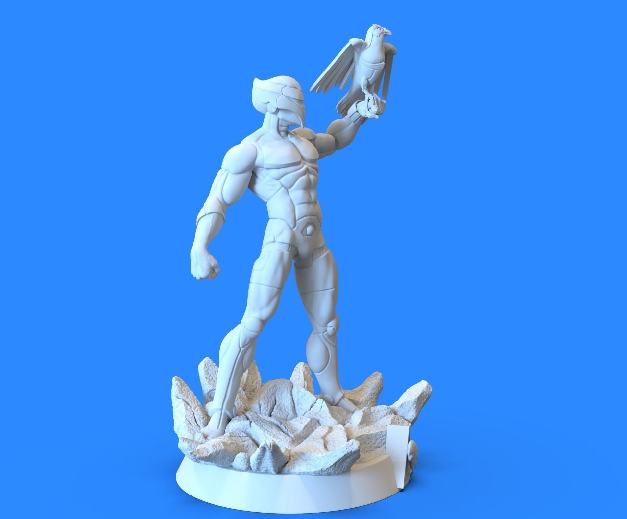 Quicksilver from Silverhawks fanart STL files for 3d printing 3D print model_13