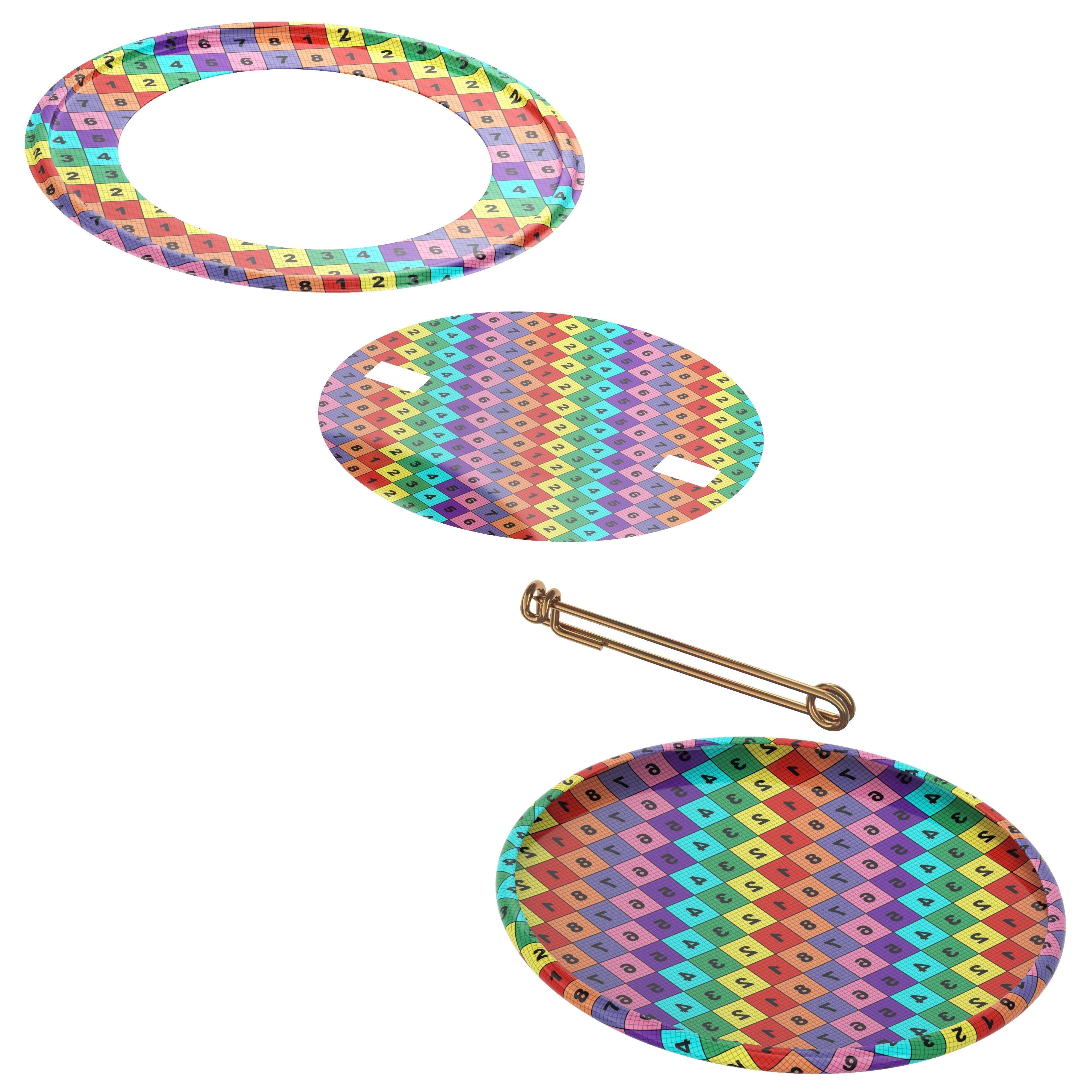 3d model  Button Pins  3D model_7