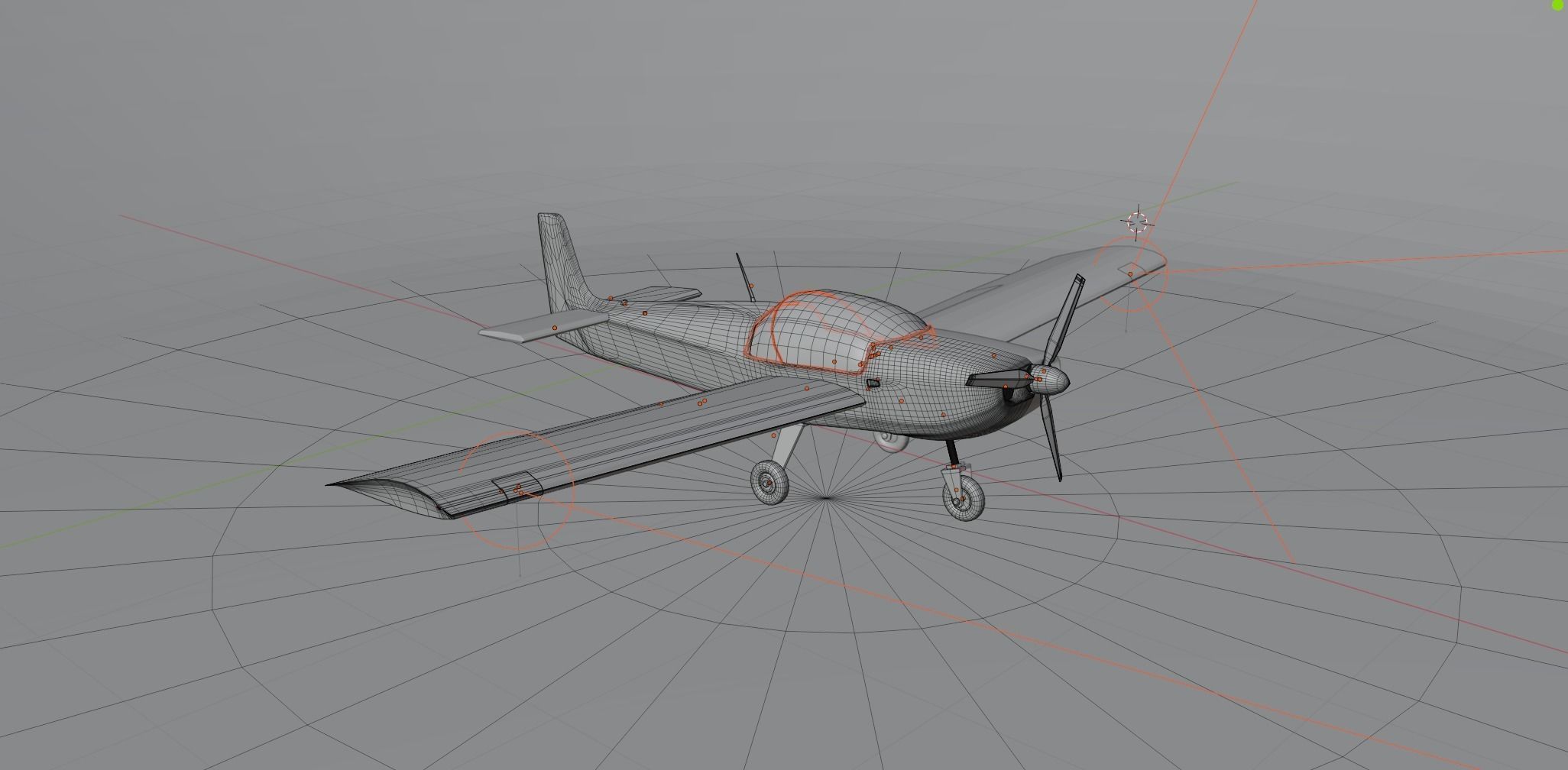 Light Sport Aircraft Zenith CH 650 3D model_4
