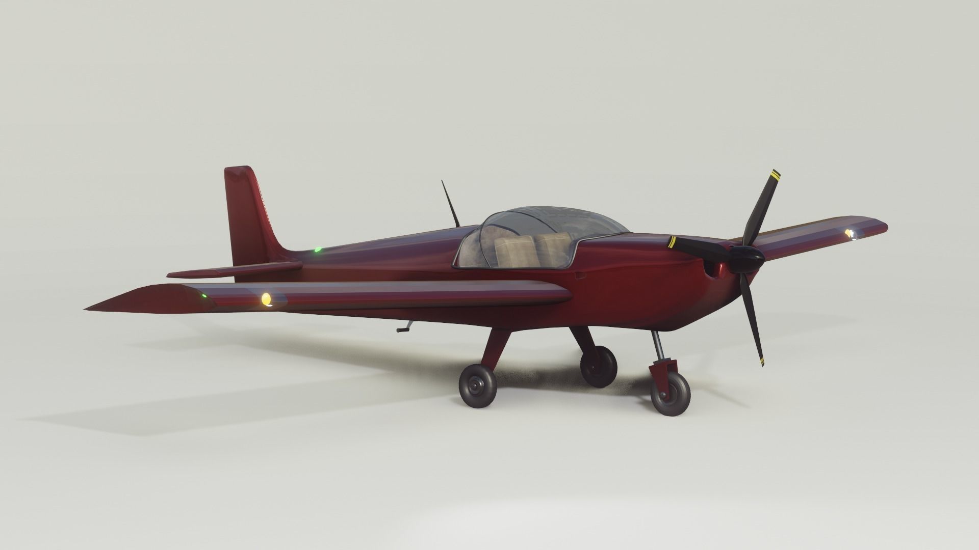 Light Sport Aircraft Zenith CH 650 3D model_10