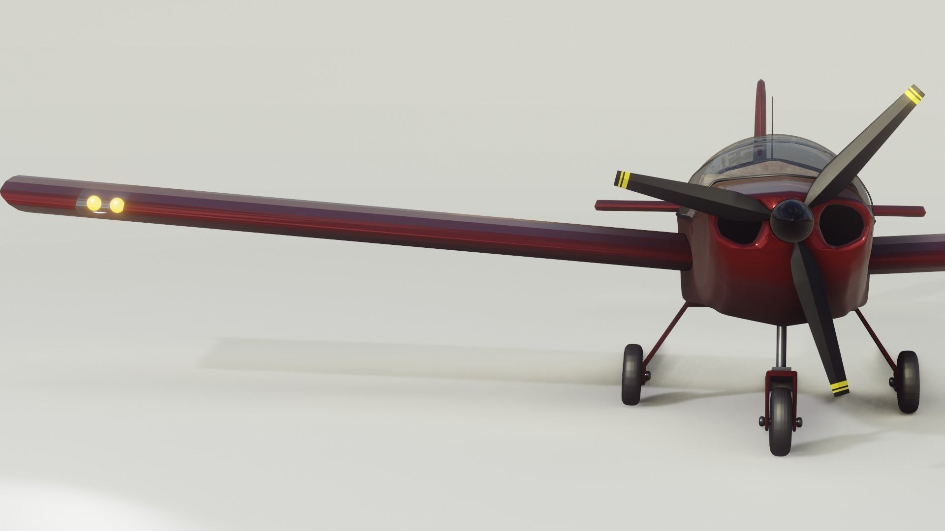 Light Sport Aircraft Zenith CH 650 3D model_6
