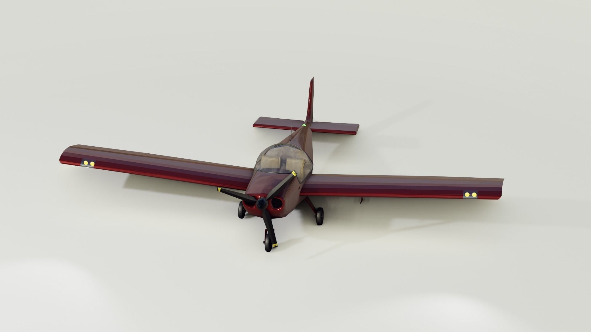 Light Sport Aircraft Zenith CH 650 3D model_5