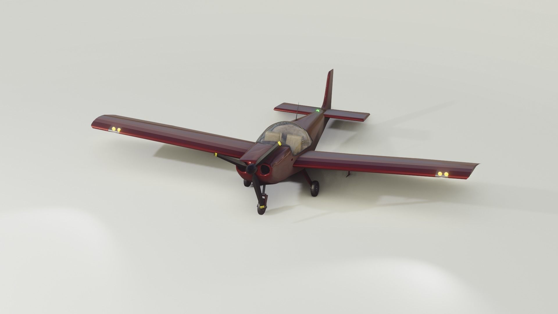 Light Sport Aircraft Zenith CH 650 3D model_9