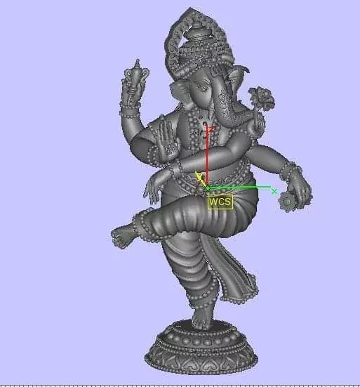 ganesh statue of ganesha 3D print model_0
