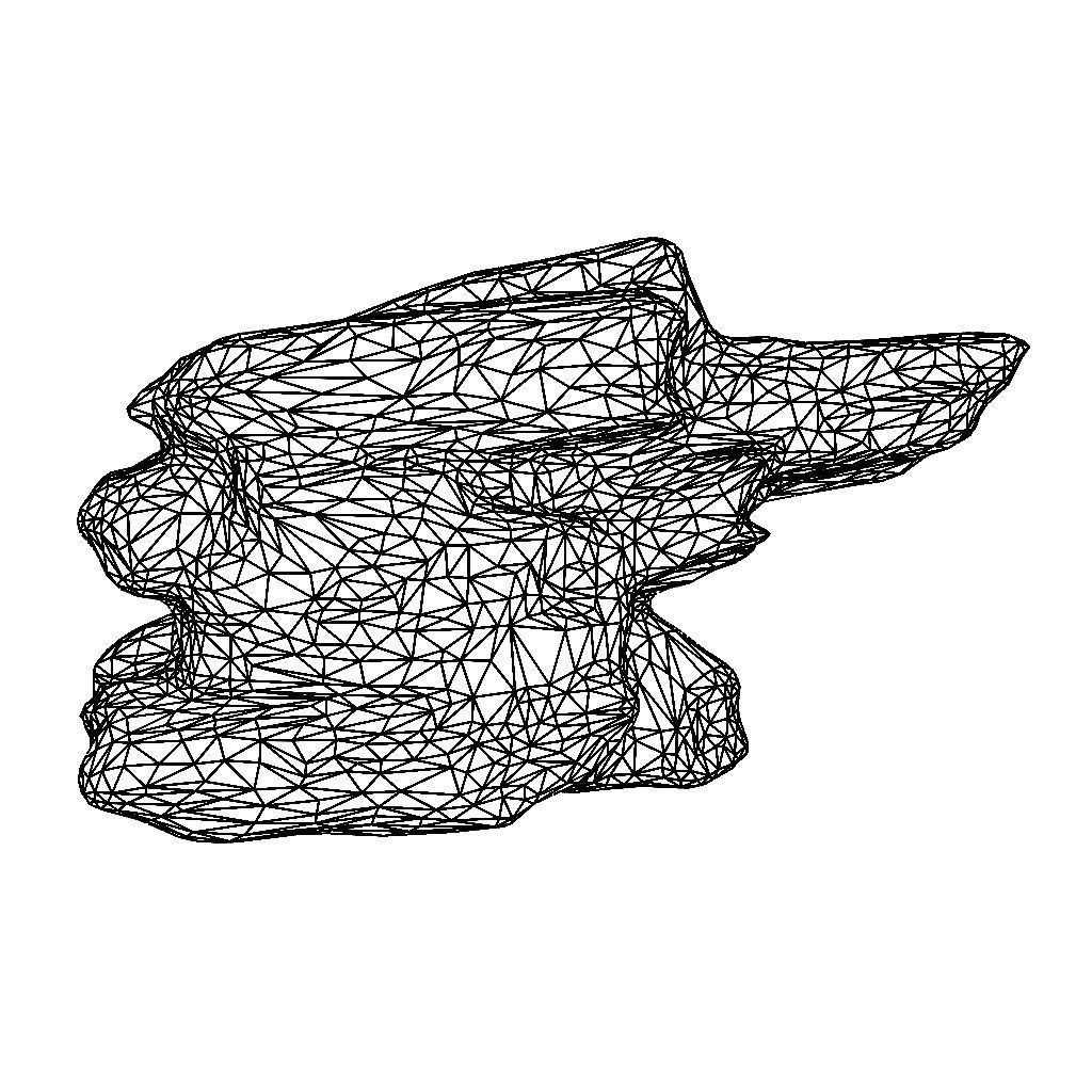 Low poly Gray Boulder Beach Rock Collection 210106 Low-poly 3D model_15