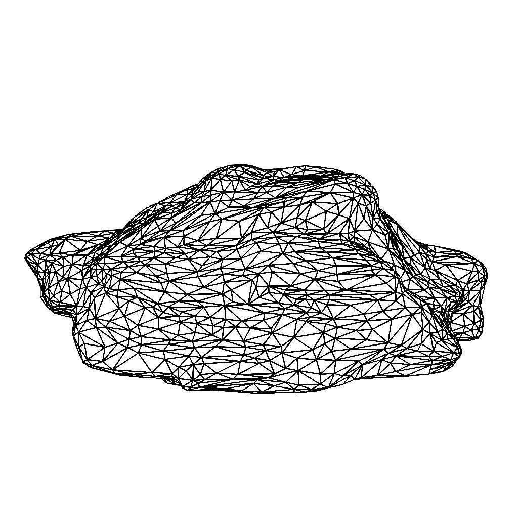 Low poly Gray Boulder Beach Rock Collection 210106 Low-poly 3D model_10