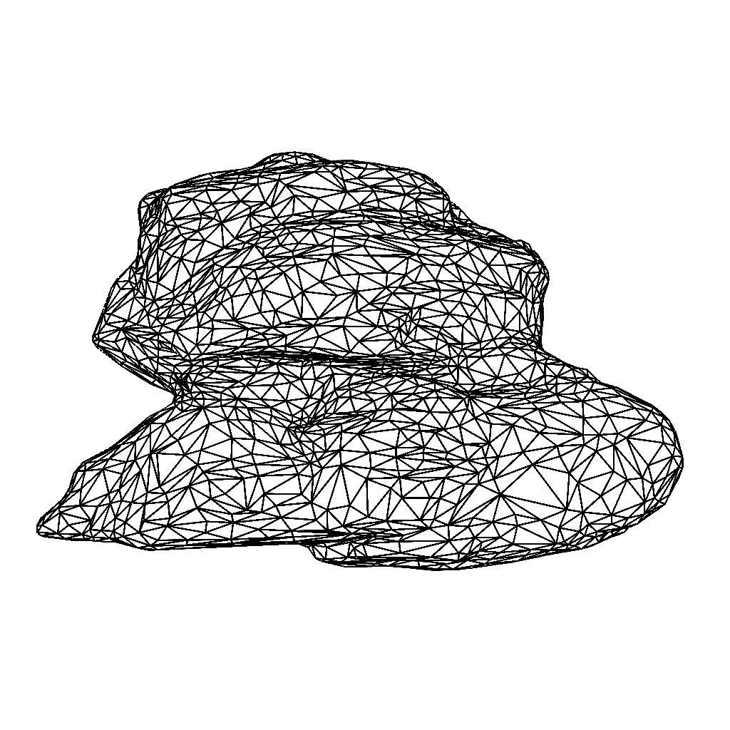 Low poly Gray Boulder Beach Rock Collection 210106 Low-poly 3D model_20