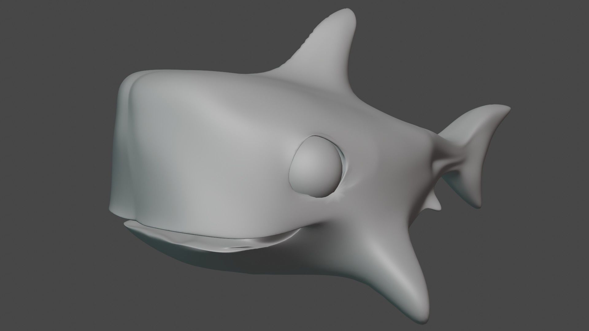 Fish Cartoon - Dio 3D model_4