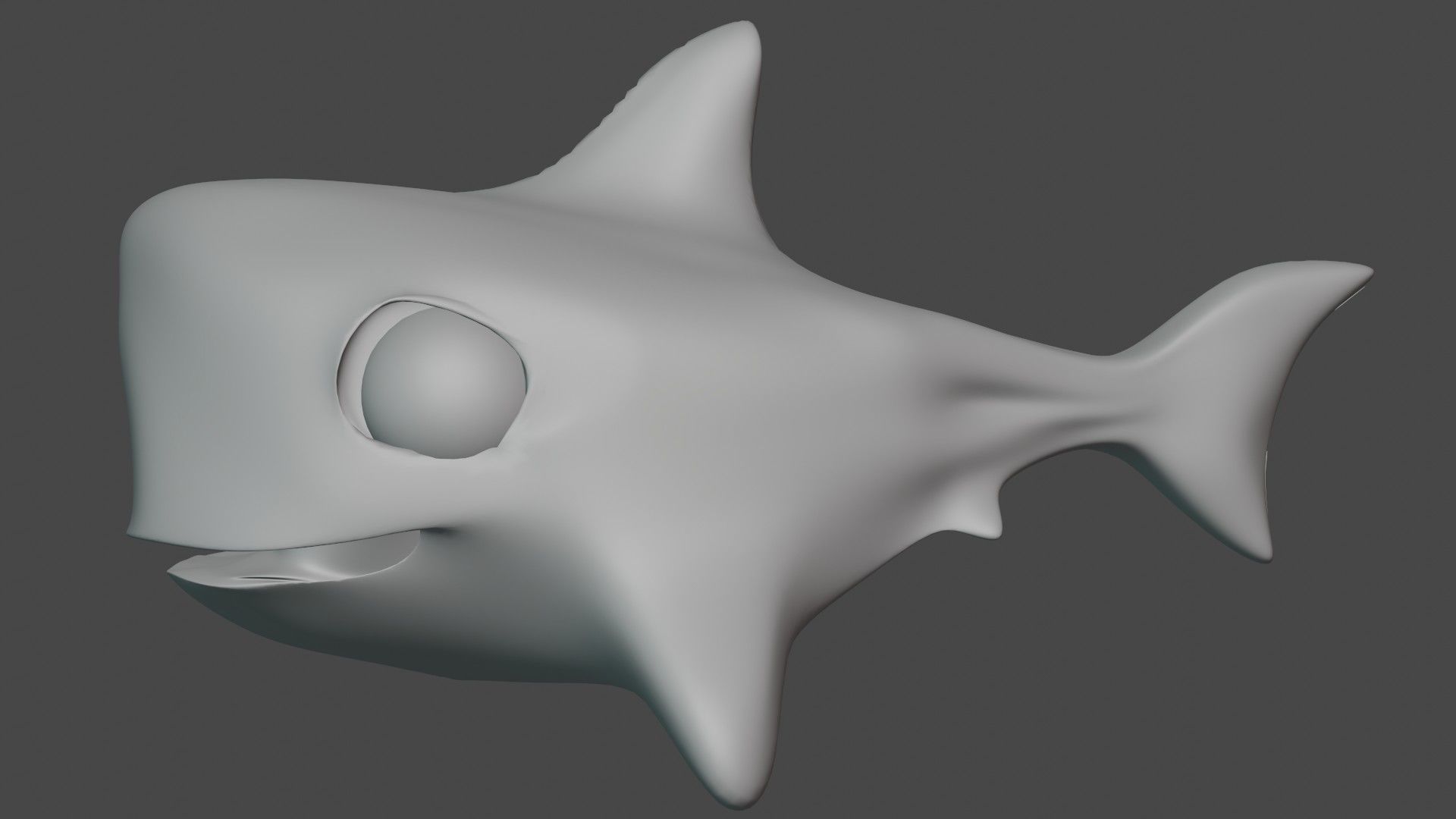 Fish Cartoon - Dio 3D model_3