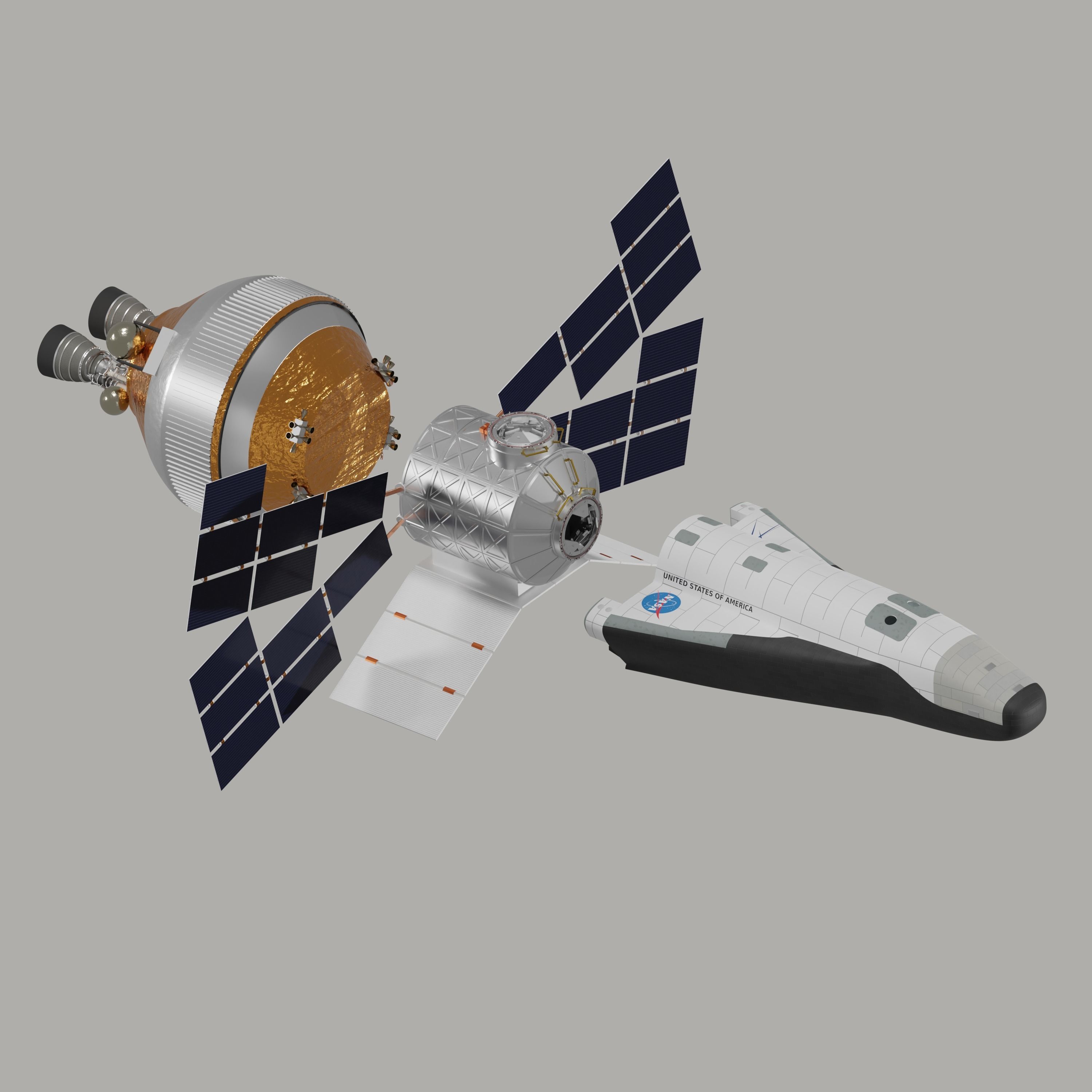 Lockheed Martin Crew Exploration Vehicle 3D model_6