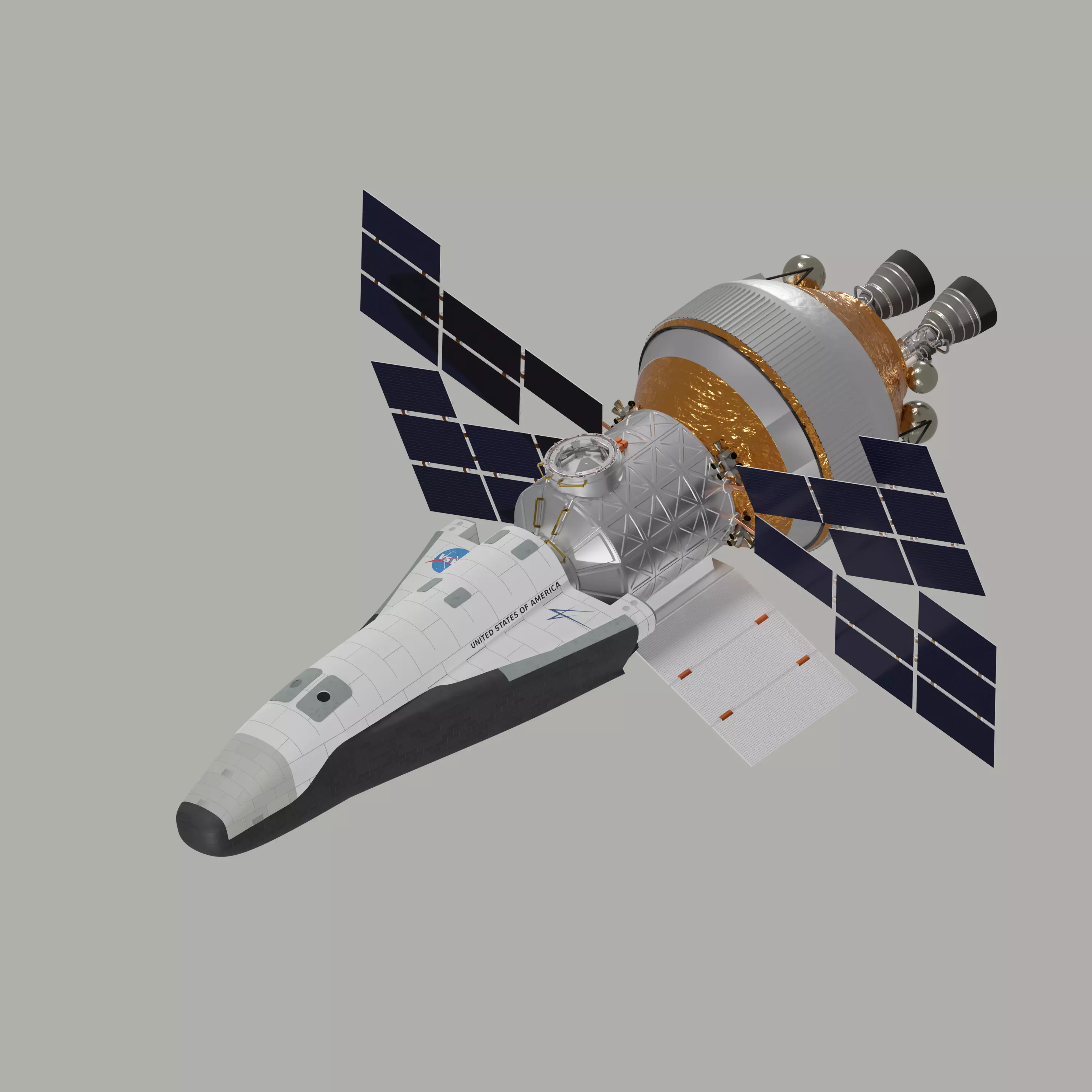Lockheed Martin Crew Exploration Vehicle 3D model_0