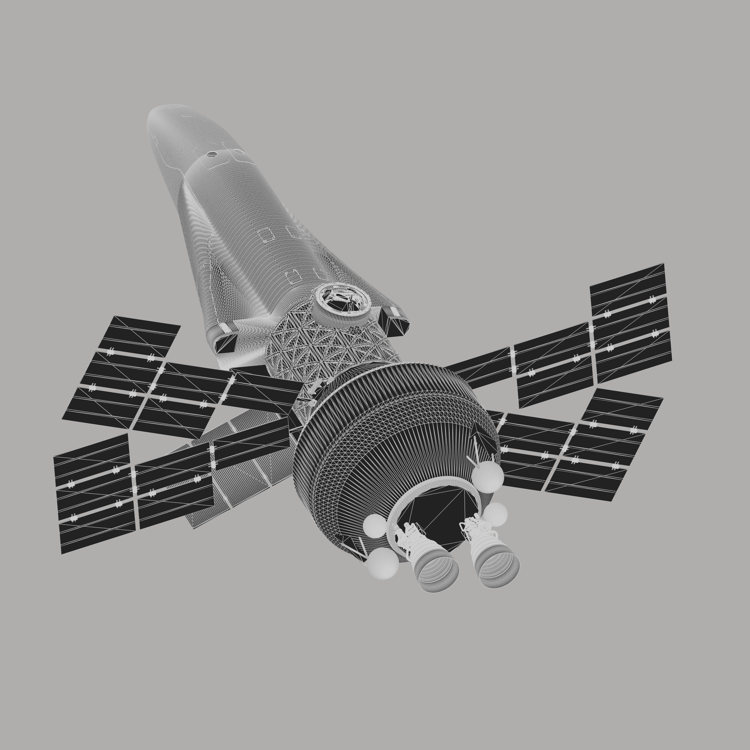 Lockheed Martin Crew Exploration Vehicle 3D model_9