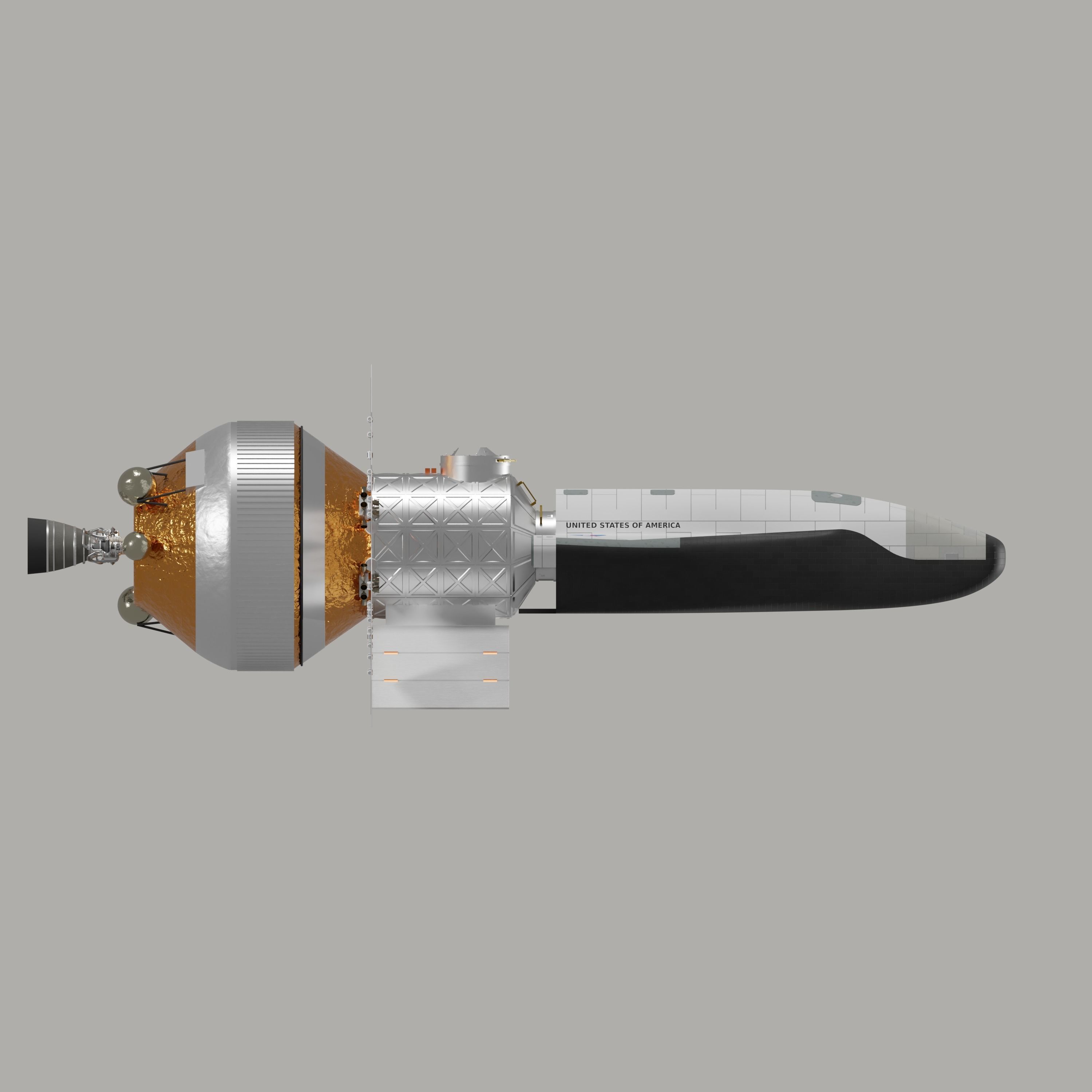 Lockheed Martin Crew Exploration Vehicle 3D model_4