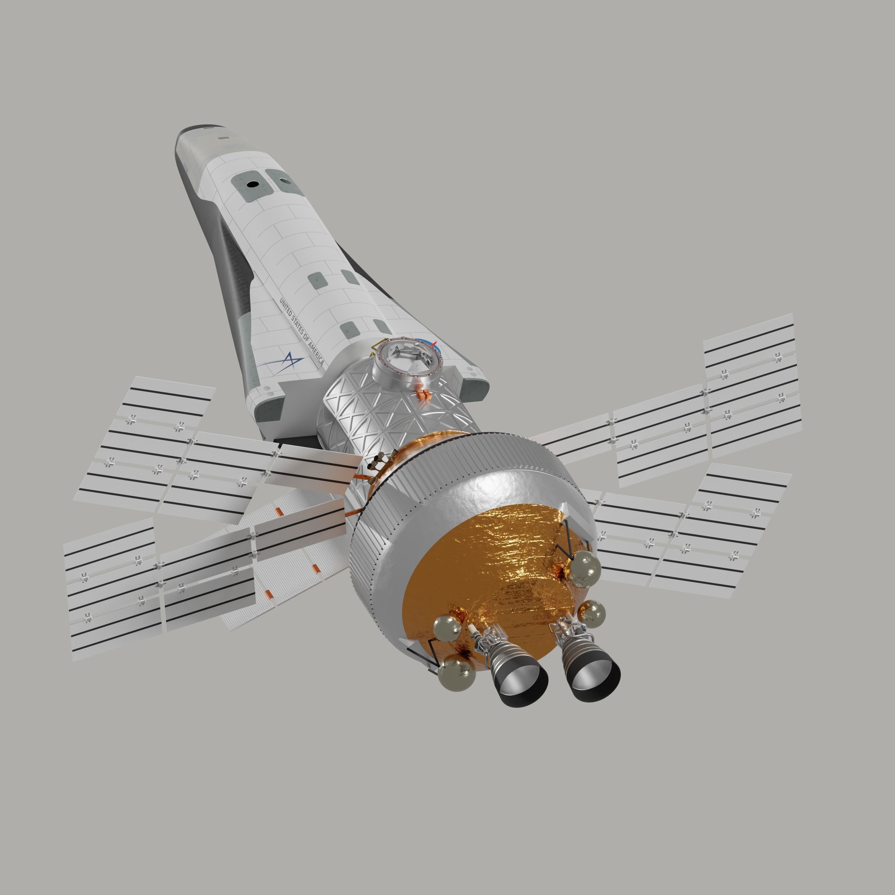 Lockheed Martin Crew Exploration Vehicle 3D model_2