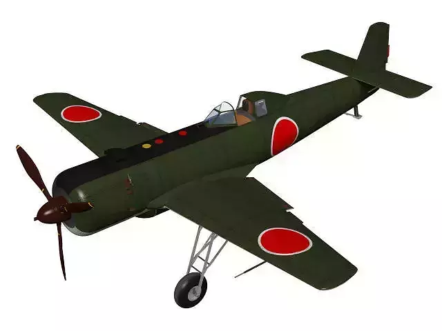 Nakajima Ki-115 Tsurugi 3D model | CGTrader