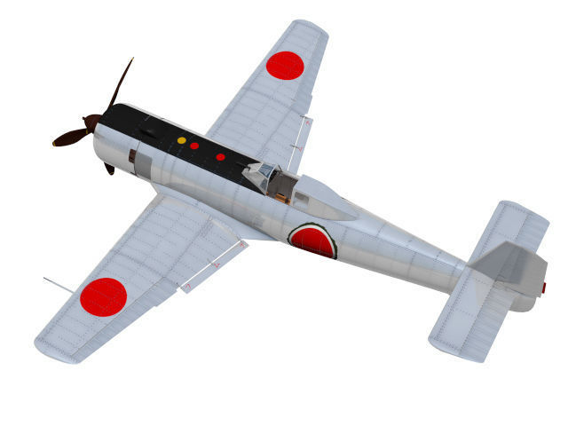 Nakajima Ki-115 Tsurugi 3D model_2