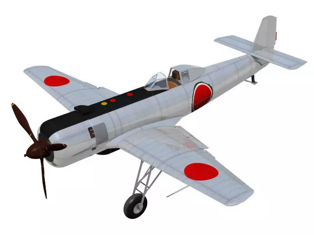 Nakajima Ki-115 Tsurugi 3D model_0