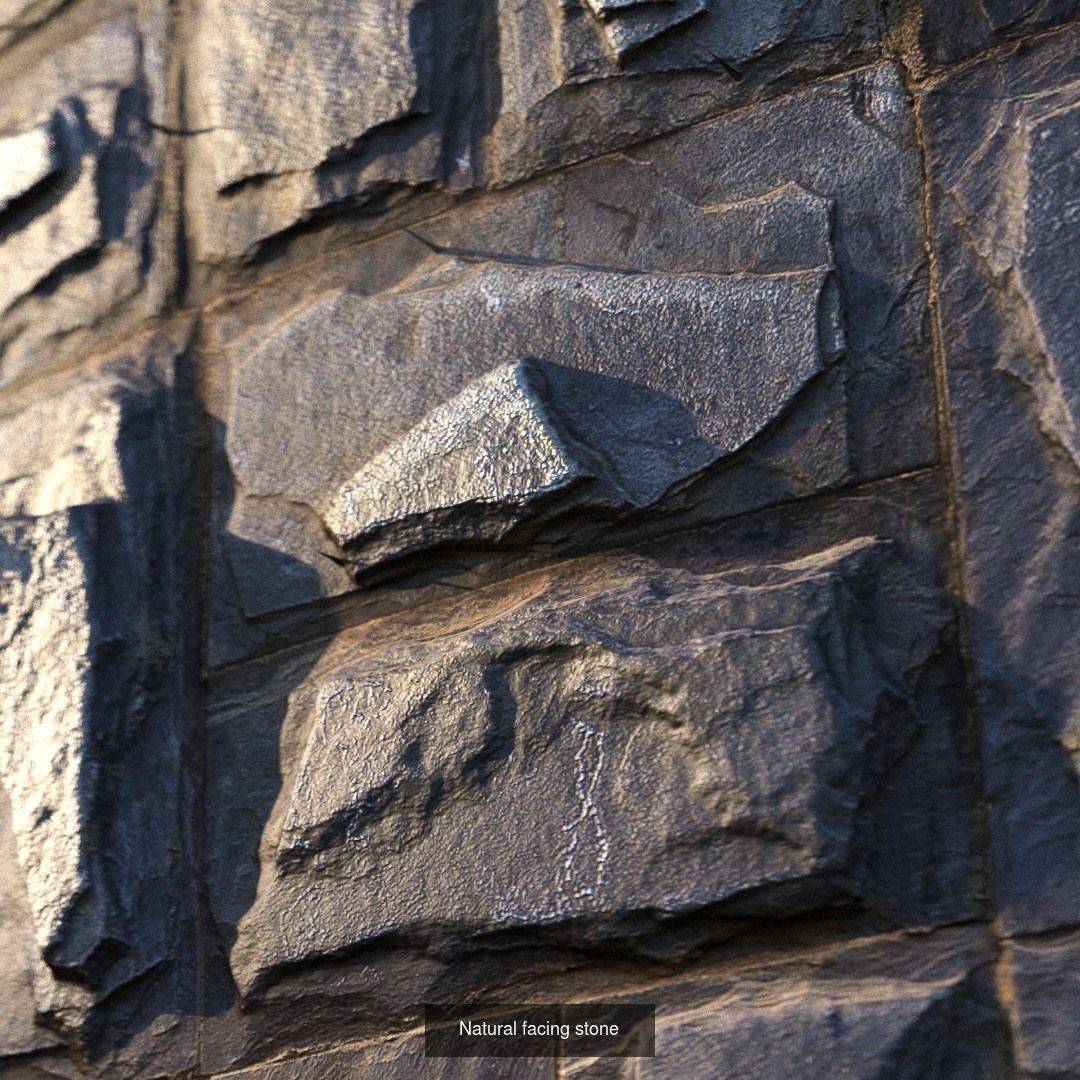 Realistic Masonry materials 3D Model Collection_4