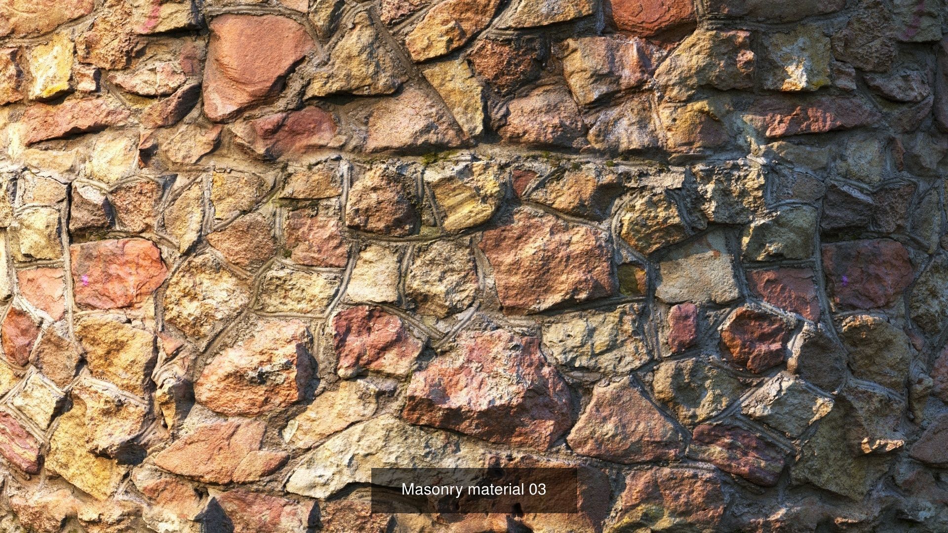 Realistic Masonry materials 3D Model Collection_3
