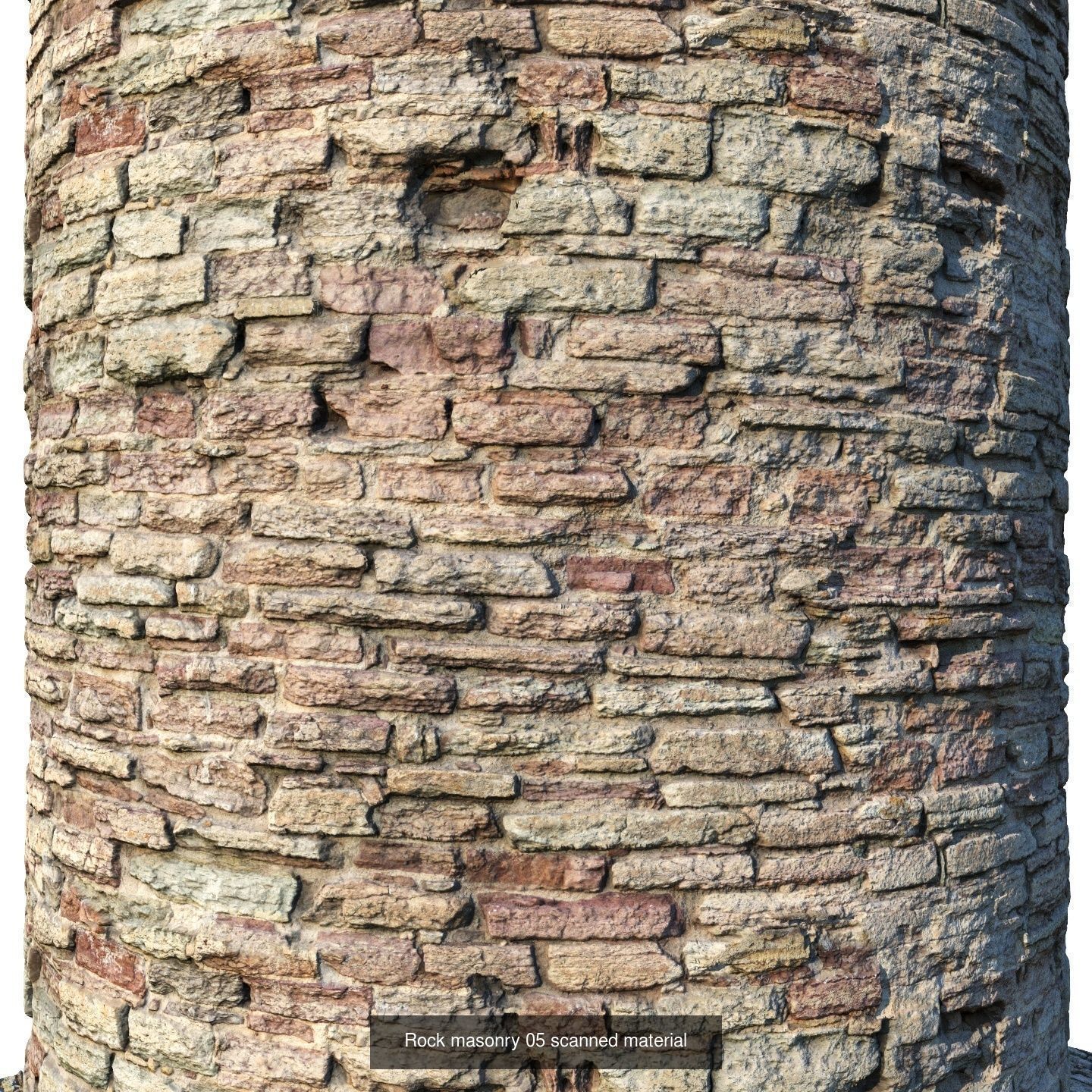Realistic Masonry materials 3D Model Collection_8