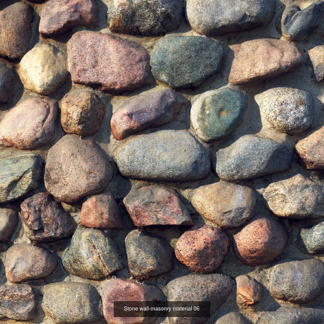 Realistic Masonry materials 3D Model Collection_2
