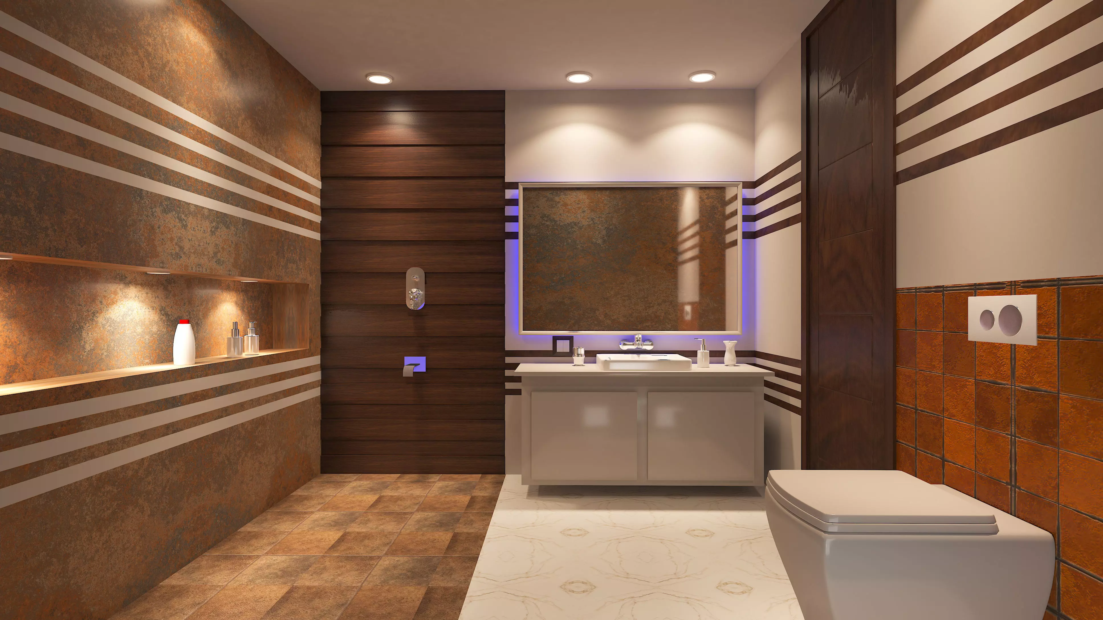 Bathroom Interior  3D model_0