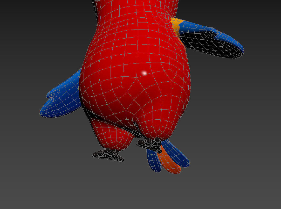 Character066 Parrot 3D model_22