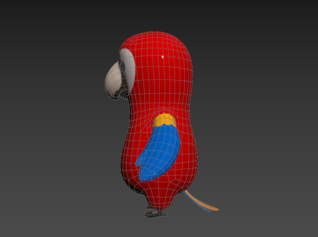 Character066 Parrot 3D model_20