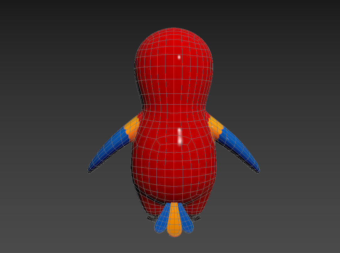 Character066 Parrot 3D model_18