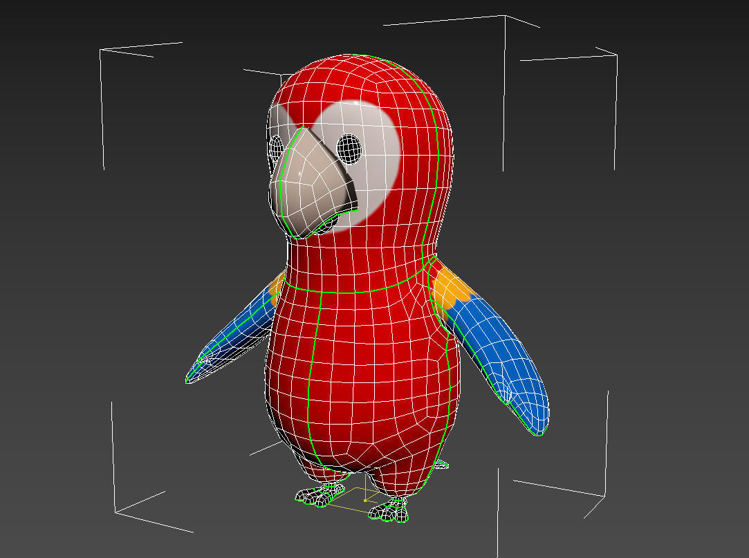 Character066 Parrot 3D model_23