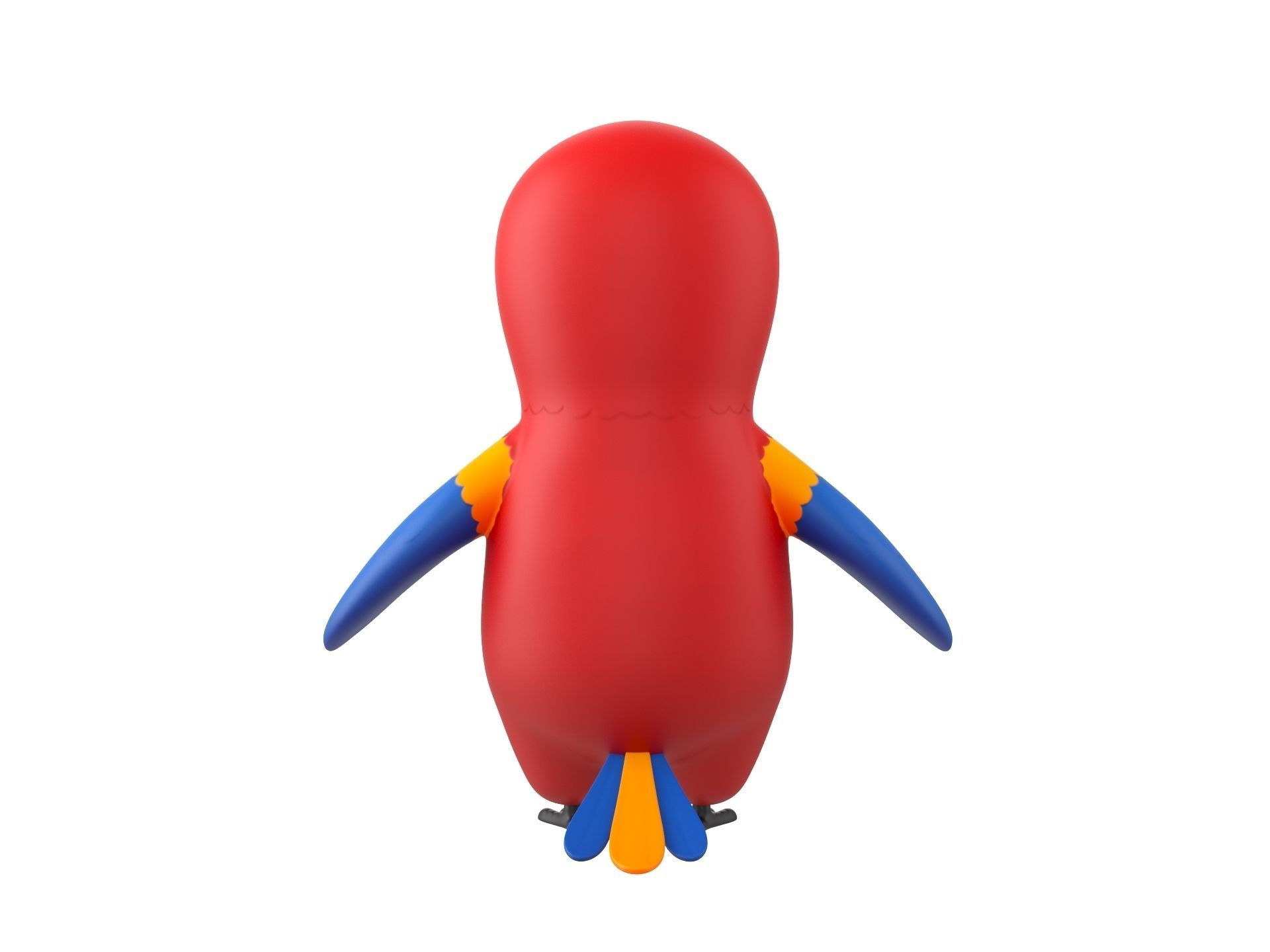 Character066 Parrot 3D model_5